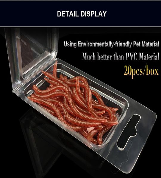 

20 шт. / лот мягкая приманка рыбалка черви моря красные черви земляные червя мягкие приманка черви приманка рыбалка приманка море для рыбалк