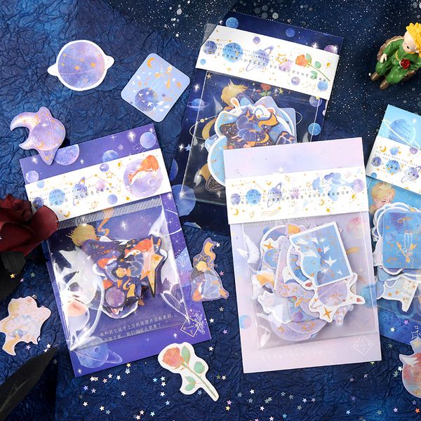 

little prince stickers multiple colour decoration collage scrapbooking album stick label stationery sticker aesthetic