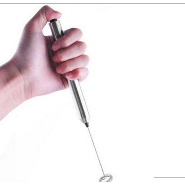 

mini electric handheld milk cream coffee shake frother whisk mixer egg beater foamer blender kitchen breakfast tools ivax5