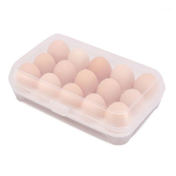 

refrigerator egg storage box fresh case home 15*23*7cm egg storage box container1