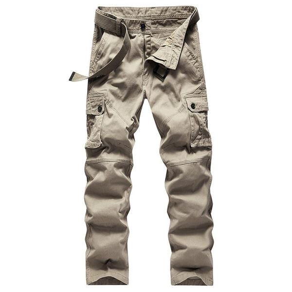 

men's casual pants cargo pants foreign trade autumn and winter outdoor men's trousers movement trous, Black