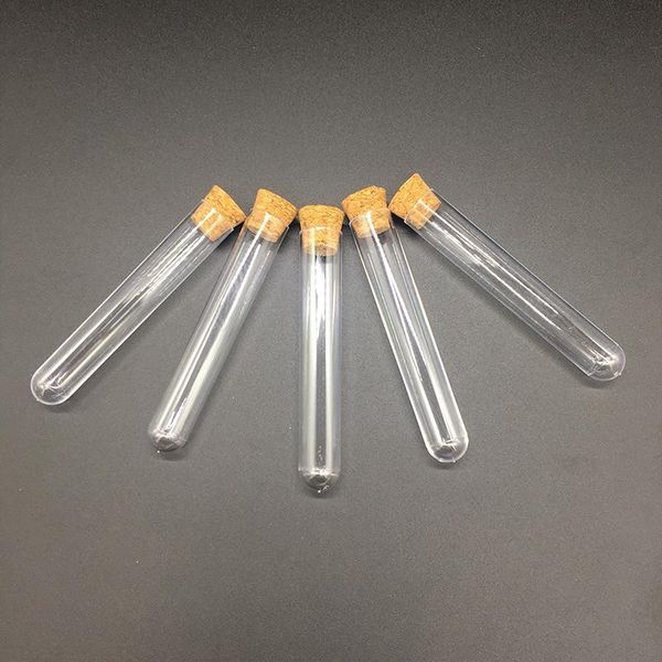 

10pcs 18x105mm multipurpose plastic glass test tubes with cork ser lab equipments school supplies 10pcs 18x105mm q bbyfes