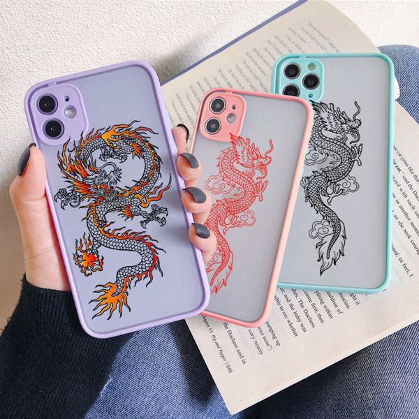 

vip case with retro chine dragon pattern, back cover from pc to fashion, suitable for vip 11pro max 12 7 8 plus x xr xs 6 s plus se2vfe1