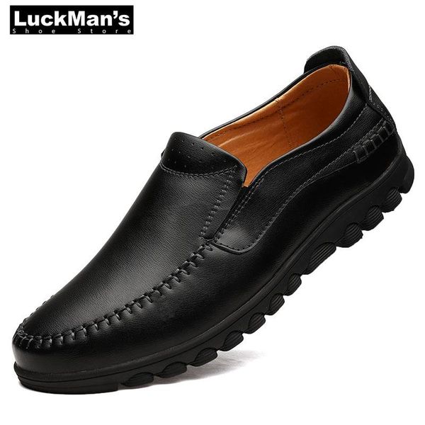 

british style leather men shoes black men penny loafers moccasins italian designer casual shoes driving moccasin soft