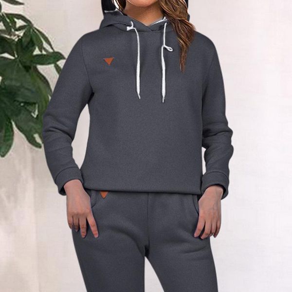 

running sets vertive women sweatsuits round neck hoodies gym set long sleeve pants workout sports wear1, Black;blue