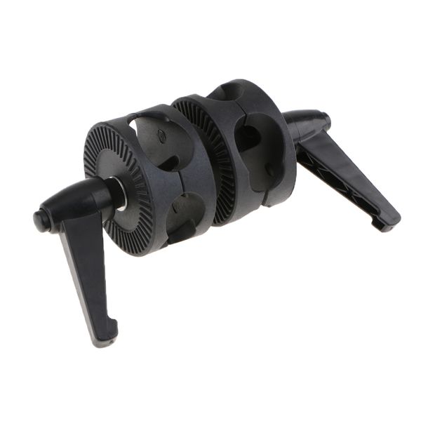 

dual boom arm grip clamp light stand bracket adapter 16mm 22mm 26mm 29mm