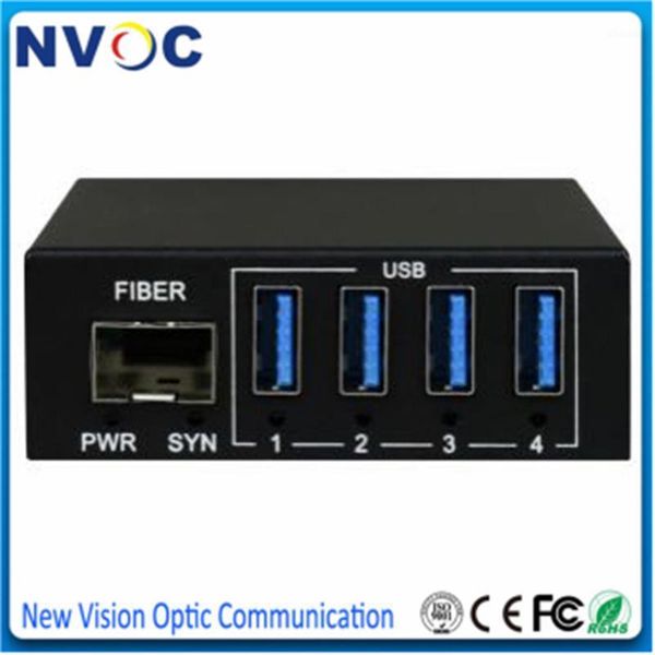 

fiber optic equipment 1ch usb3.0 compatible with 2.0 usb data modem 10g mm duplex 200m lc sfp module,external power supply1