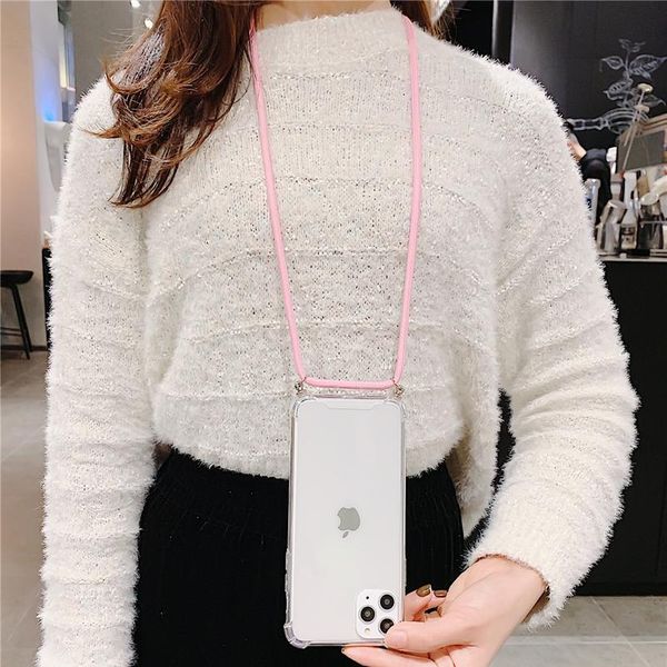 

ttloof strap cord chain tape necklace lanyard phone case for iphone11 case for iphone 11 pro max xr x jllhjb