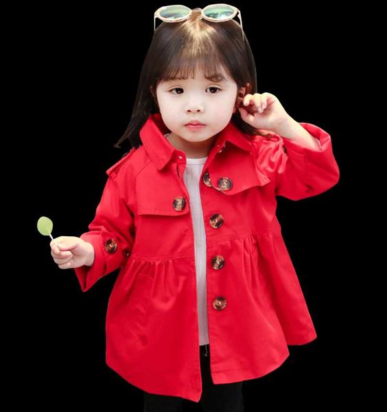 

jackets infant girls jacket patchwork windbreakers for turn down collar kids outerwear spring autumn casual baby clothes, Blue;gray