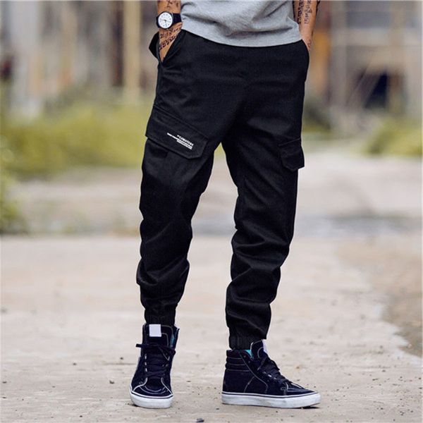 

stylist casual style mens camouflage joggers track pants sell cargo pant trousers elastic waist men 28-40