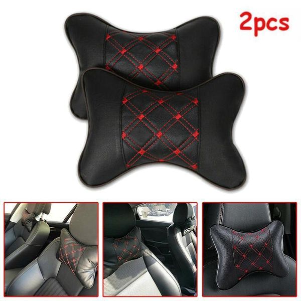 

soft car headrest comfortable cushion home accessories 26cm×18cm×8cm black1