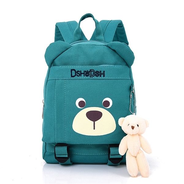 

2020 fashion children school bags cartoon bear backpack baby toddler kids book bag kindergarten boy girl backpacking c0202