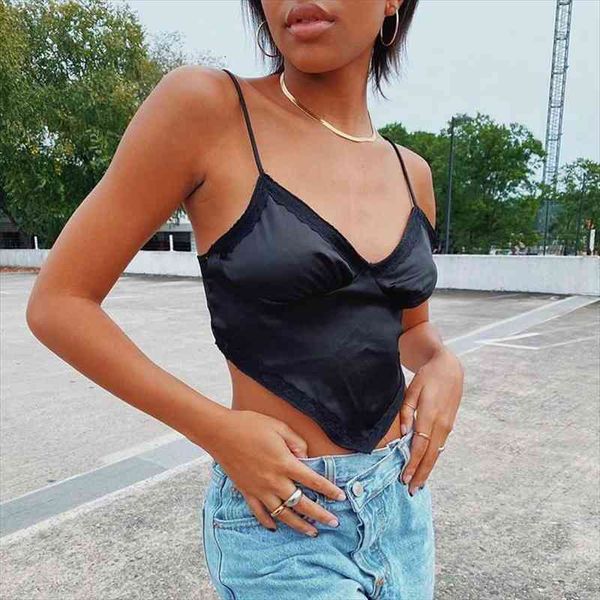 

deep v-neck halter sleeveless solid color women summer boho casual beach style crop corset party club, White