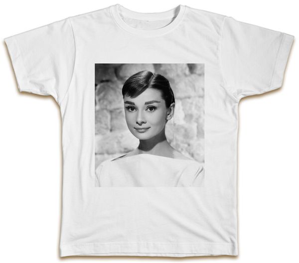 

audrey hepburn t-shirt - retro vintage summer designer gift present vintage graphic tee shirt sport hooded sweatshirt hoodie