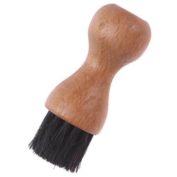 

leather shoes supplies buffing brush portable boot shoes brush wood handle home cleaning tool 1 pc mini hog bristle brushes h jllavx