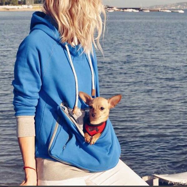 

joineles cat lovers hoodies kangaroo dog pet paw emboridery pullovers cuddle pouch sweatshirt pocket animal ear hooded outwear t191118, Black