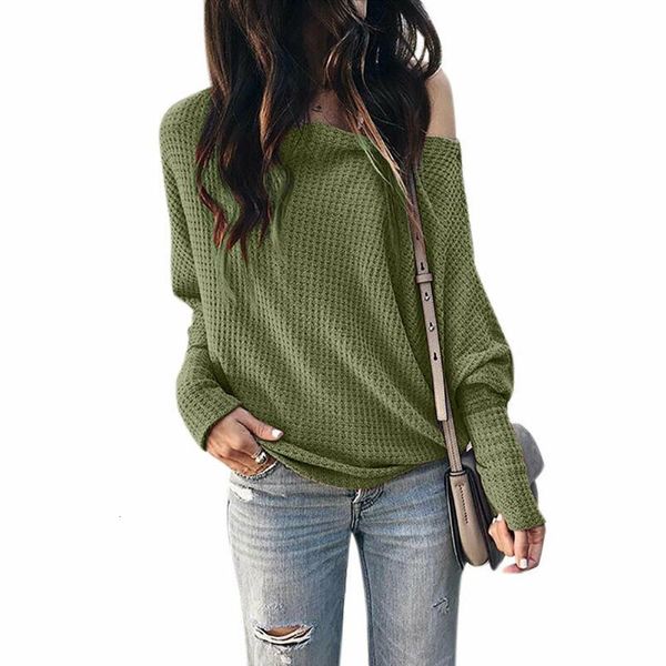 

solid lantern sleeve skew collar shopping home outwear daily office soft women sweater casual slim fit cotton blend off shoulder, White;black