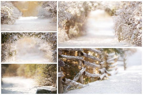 

background material winter snow creamy digital backdrops christmas decorations for home po studio backdrop pocall1