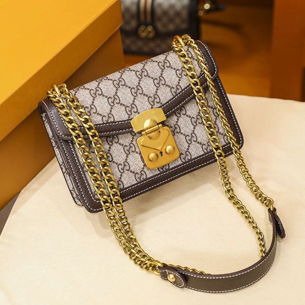 

luxurys designers small square women's 2021 new french niche sense messenger limited fashion foreign style chain bag