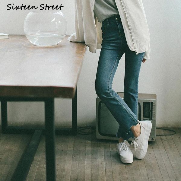 

denim jeans femme new irregular high waisted pants women y2k aesthetic chic design fashion female trousers vintage style washed, Blue