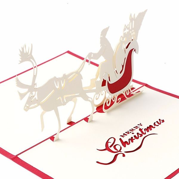 

up holiday gifts christmas xmas pop for new year 3d gift greeting cards papercraft