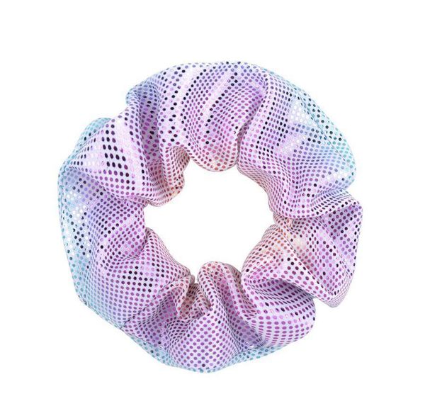 

16 colors ponytail holder hair scrunchy elastic laser hair bands scrunchy hairbands ties ropes for women girls bbyhhs bdesports