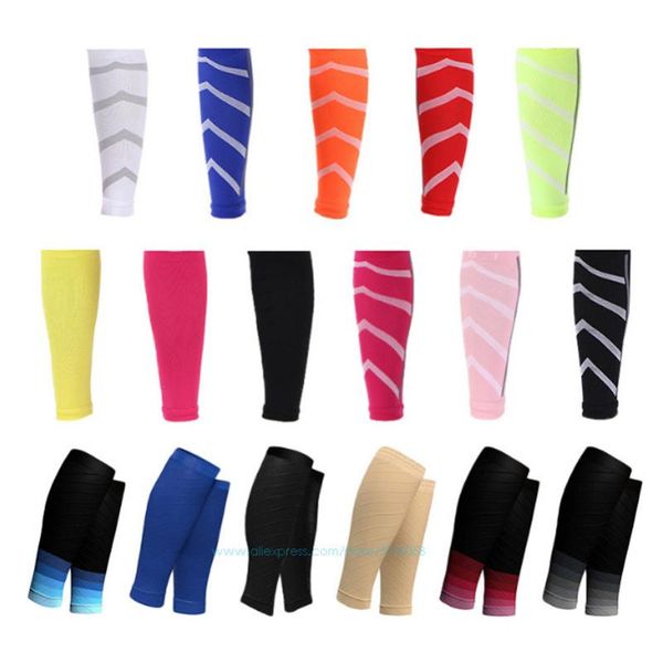 

men's socks calf compression sleeves for men & women leg sports running, Black