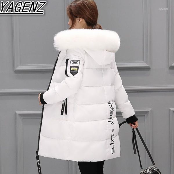 

wholesale- long winter jackets for women 2018 fashion winter jackets lady high-end down cotton jackets women warm cotton coat women clothes1, Black