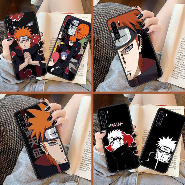 

1dwnaruto pain animation mobile phone shell huawei p friend intelligent 10 20 30 40 lite z 2019 pro black soft cover first 3d etui trend