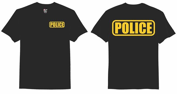 

2018 fashion short sleeve black t shirt youth round collar customized t shirts police printing t shirts sport hooded sweatshirt hoodie