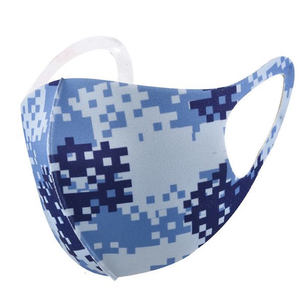 

urohuu mask fashion face masks men women printed cartoon camouflage ice silk facemask sunscreen spring summer dustproof and br n