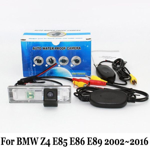 

rear view camera for z4 e85 e86 e89 2002~2020 / wire or wireless vehicle backup cameras / night vision car backing camera1
