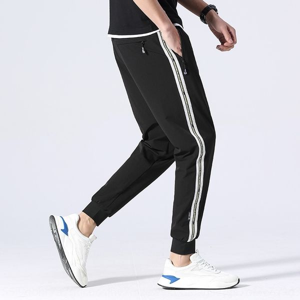 

cmvnl мужские весенние и осенние повседневный корейский тенденции моды индивидуальные моды тонкие ноги девять точек гетры девять брюки новые, Blue