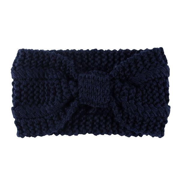 

winter warmer ear knitted headband turban for lady women crochet bow wide stretch hairband headwrap 925 qylqjr mywjqq, Slivery;white
