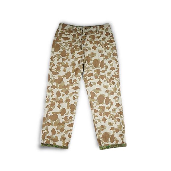 

gym clothing us army usmc hbt cotton pacific camouflage pants trousers, White;black
