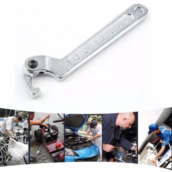 

19-51mm chrome vanadium adjustable hook wrench c spanner tool promotion worldwide store drop shipping