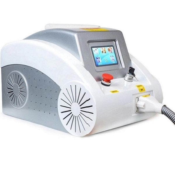 

powerful tattoo removal machine q switched nd yag laser 532nm1064nm1320nmnm eyebrow pigment wrinkle removal laser device beauty equipment, Black