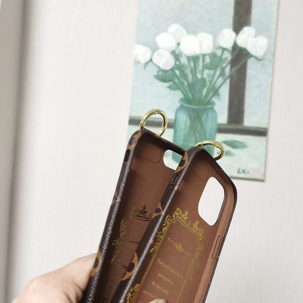 

for iphone 12 12pro max new fashion phone case for iphone 11 11pro max 7/8 plus xs xr xsmax leather wristband phone cover for iphone 12