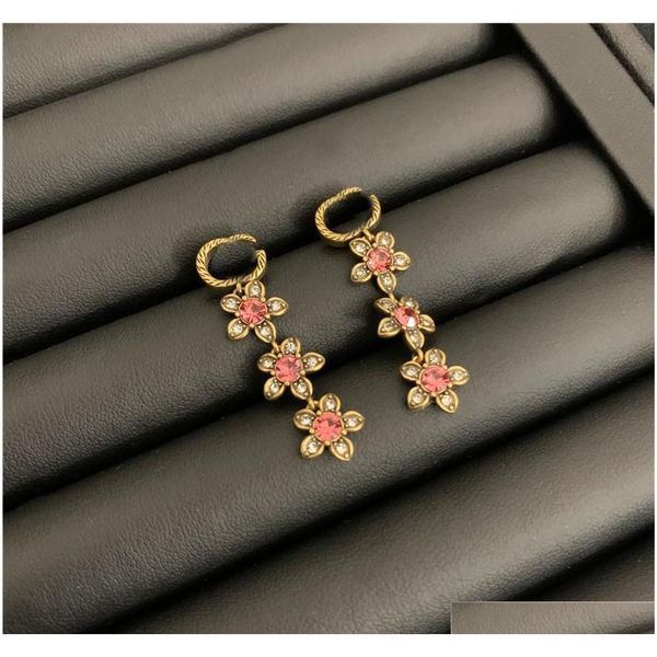 

vintage crystal necklace sets flowers letters jewelry sets diamond bracelet women rings necklace charm jllglj dh_garden, Black