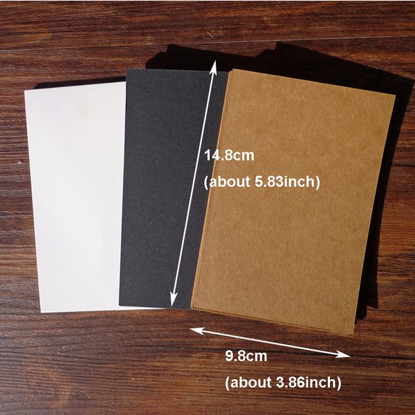 

10pcs blank kraft paper card sketch drawing gift cards bookmarks vintage diy graffiti painted postcards 14.8x9.8cm 1222061