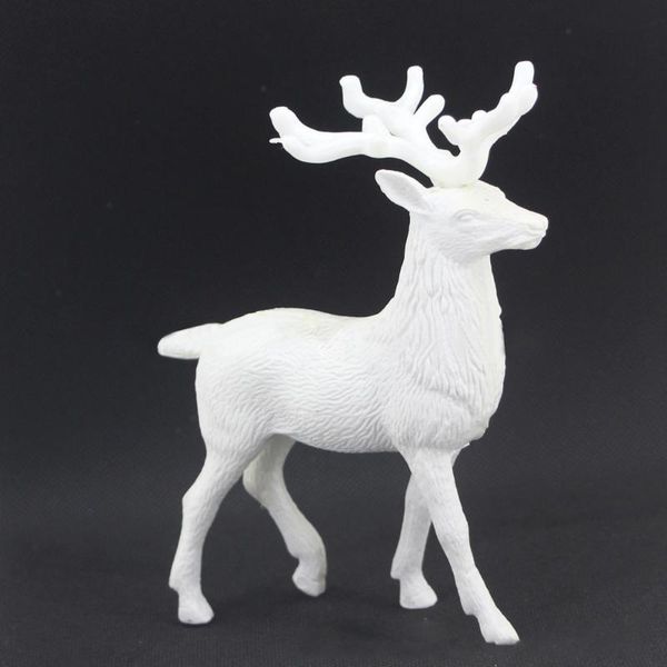 

2021 christmas reindeer kid doll decor home decoration party ornament home decoration white deer