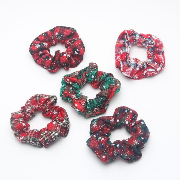 

женщины зимние волосы screunchsies рождественские подарок девушки эластичные резиновые полосы хвостики держатели резинки tiefashion аксессуа
