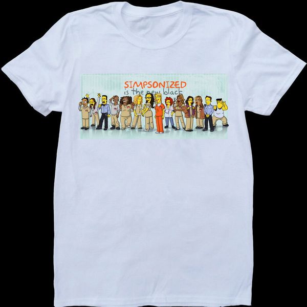 

orange is the new black cartoon mens white, custom made t-shirt cotton tee shirt summer o neck sport hooded sweatshirt hoodie