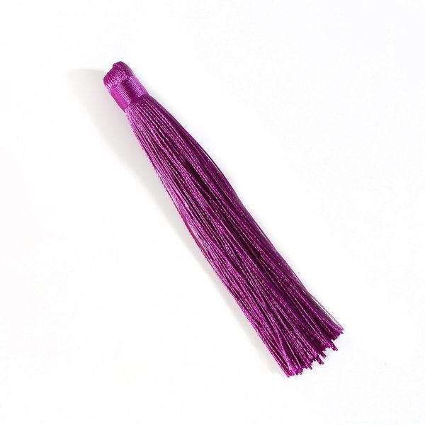 

2pcs polyester silk tassel fringe trim 12cm long cotton tassel for home wedding decoration diy sewing curtains accessories h jllytv