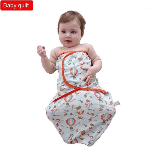 

blankets & swaddling baby holding quilt cotton cocoon type anti startling towel born sleeping bag 2 pieces1