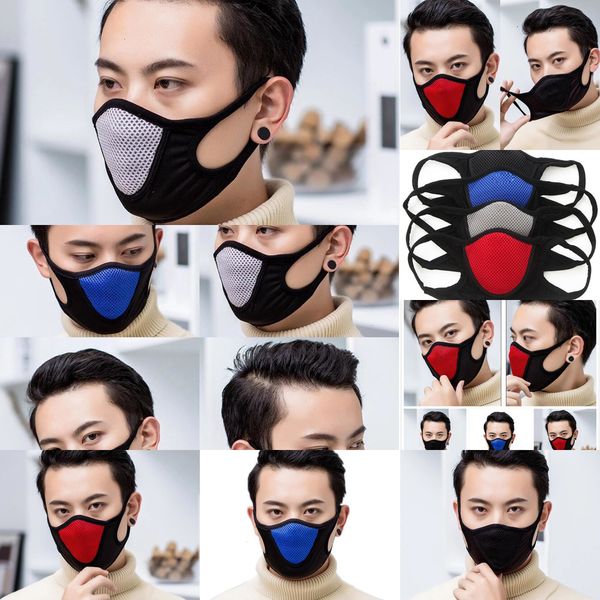 

washable factory spring summer designer breathable mask face luxury sunproof dustproof cycling sports mouth cover masks p4mft