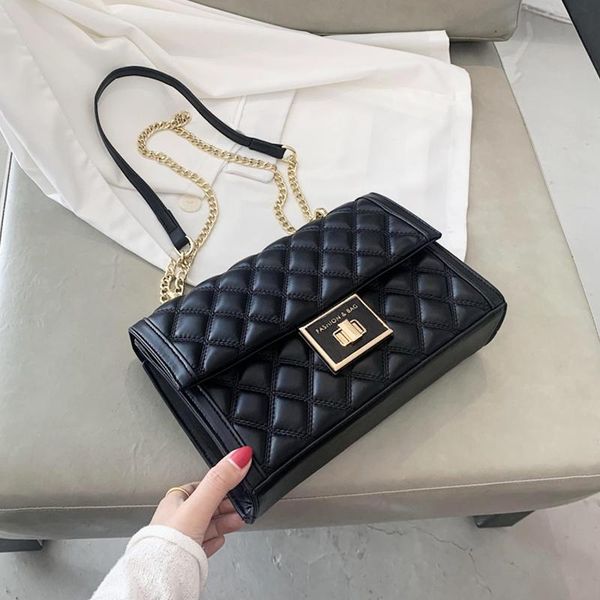 

vintage stone pattern pu leather small crossbody bags for women 2020 winter hand bag women's trend chain hand bags