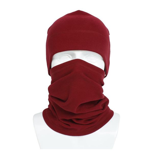

hat and scarf set cycling face mask rabbit wool winter warm wrap neck ring for men and women sport hats wmtcja new_dhbest, Blue;gray