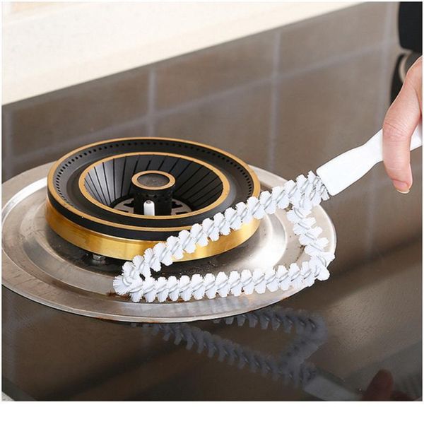 

window wash station flume crevice cleaning brush multipurpose kitchen bathroom practical clean tool sqcynl