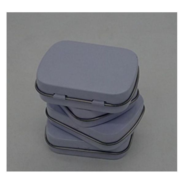 

58x45x15mm mini tin box gift box/mint metal box white rectang wmtuwc dh_seller2010